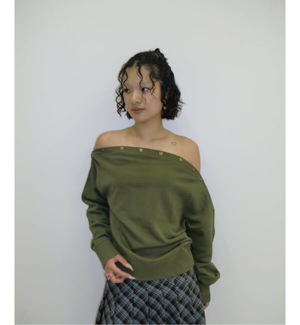 Oriens JOURNAL STANDARD「オフショルダースウェットトップス」|スウェット・ジャージ|