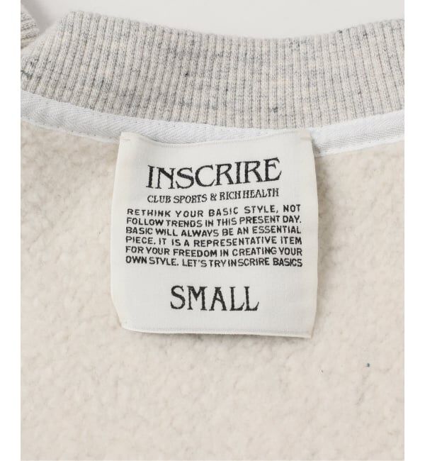journal standard L'essage「別注【INSCRIRE/アンスクリア】ハイブリッドスウェット」|スウェット・ジャージ|