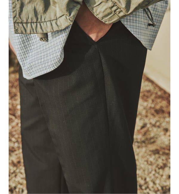 JOURNAL STANDARD「T/W ストライプ 2タック トラウザー スラックス」|スラックス|