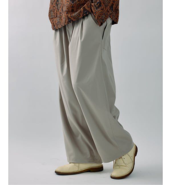 J.S.Homestead「J.S.Homestead / T/R ギャバジン エアー クルー パンツ」|スラックス|