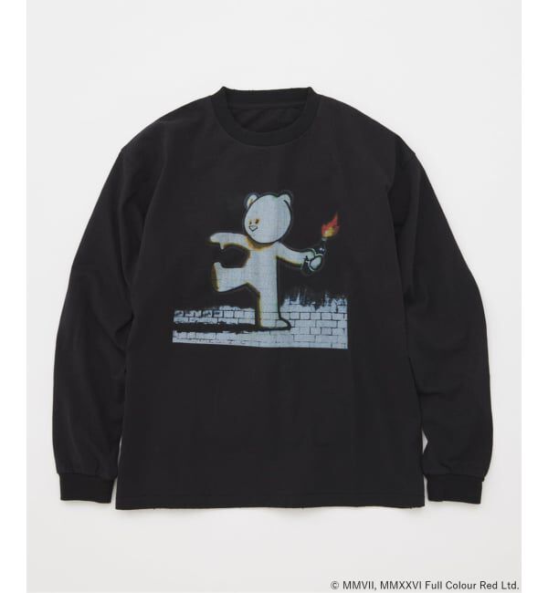 JOURNAL STANDARD「BRANDALISED ロングスリーブ Tシャツ」|Tシャツ・カットソー|ブラック A