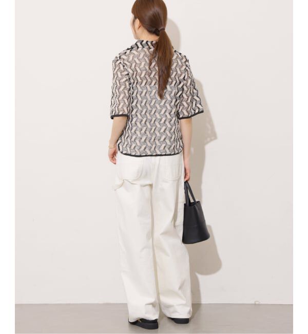 JOURNAL STANDARD relume「【TORRAZZO DONNA/トラッゾドンナ】ジオメトリックレースシャツ」|シャツ・ブラウス|