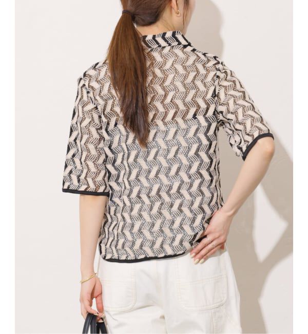 JOURNAL STANDARD relume「【TORRAZZO DONNA/トラッゾドンナ】ジオメトリックレースシャツ」|シャツ・ブラウス|