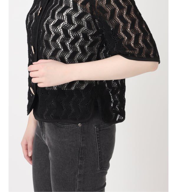 JOURNAL STANDARD relume「【TORRAZZO DONNA/トラッゾドンナ】ジオメトリックレースシャツ」|シャツ・ブラウス|