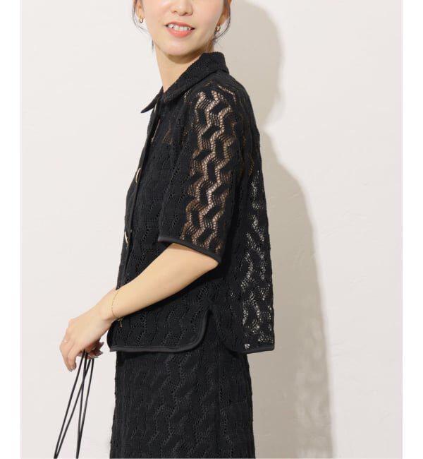 JOURNAL STANDARD relume「【TORRAZZO DONNA/トラッゾドンナ】ジオメトリックレースシャツ」|シャツ・ブラウス|