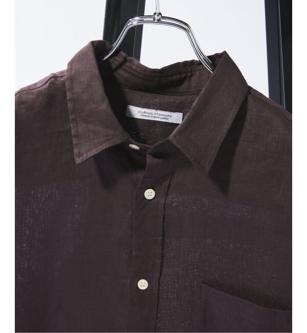 JOURNAL STANDARD「《予約》リネン レギュラー カラー 長袖 シャツ」|シャツ・ブラウス|