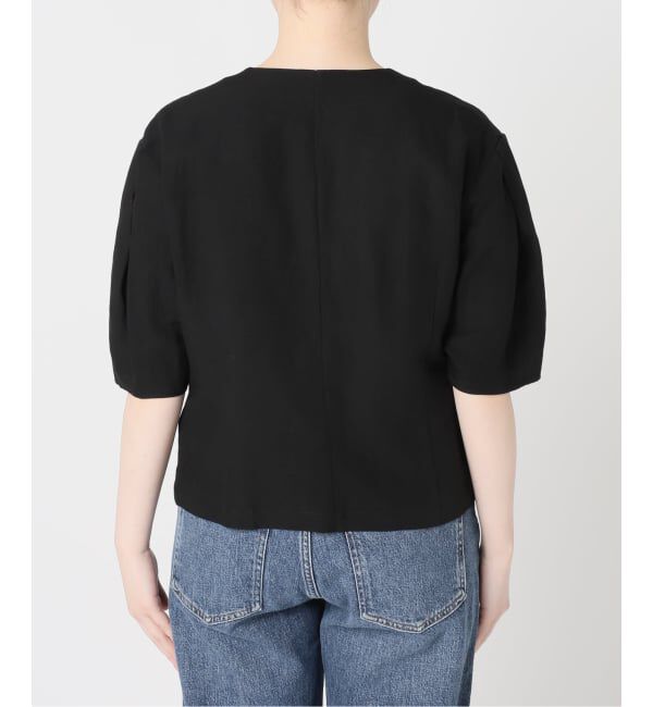 journal standard L'essage「《予約》VISリネンタックスリーブシャツ」|シャツ・ブラウス|