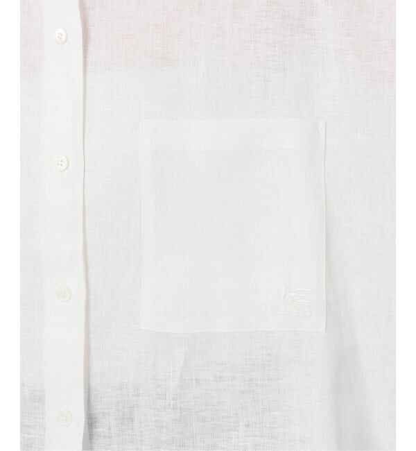 journal standard L'essage「《予約》ヨーロピアンフラックス刺しゅうショートシャツ 2」|シャツ・ブラウス|