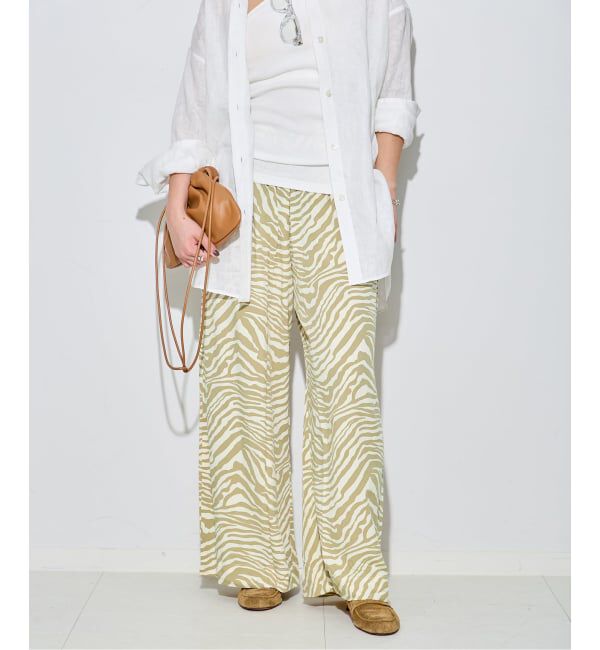 journal standard L'essage「《予約》別注【LUSANA / ルサーナ】CICI PANT：パンツ」|その他|ベージュ