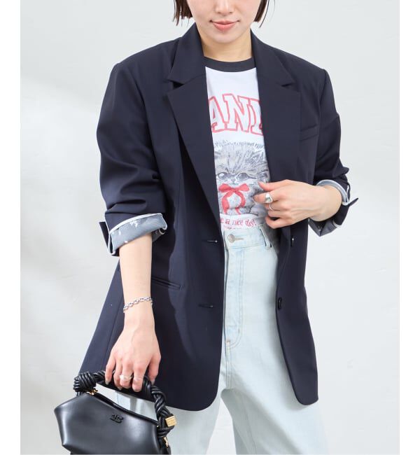 U by SPICK&SPAN「GANNI / ガニー Basic Cotton Jersey Margot Kitty P」|Tシャツ・カットソー|