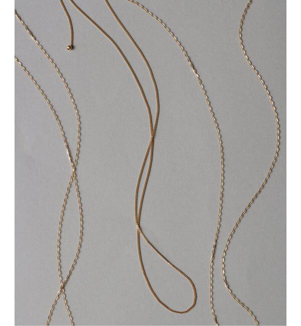 Lilas by Spick&Span「マリンチェーン50cmネックレス K18」|ネックレス|