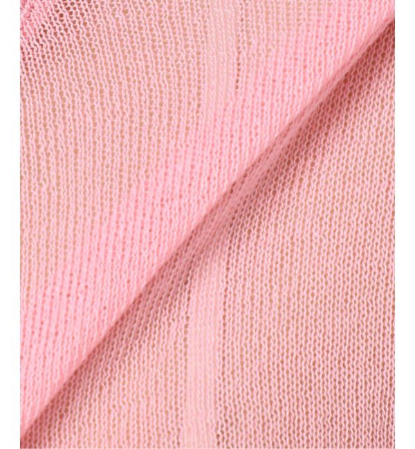 U by SPICK&SPAN「《予約》シアーロゴニットTEE」|ニット・セーター|