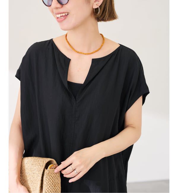 FRAMeWORK「≪洗濯機洗い可 / 追加予約≫フィブリルポプリンサックDRESS」|ワンピース|