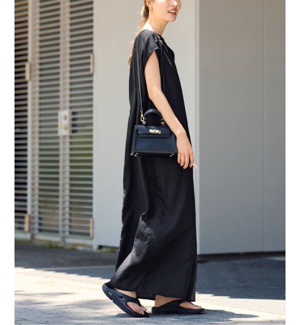 FRAMeWORK「≪洗濯機洗い可 / 追加予約≫フィブリルポプリンサックDRESS」|ワンピース|