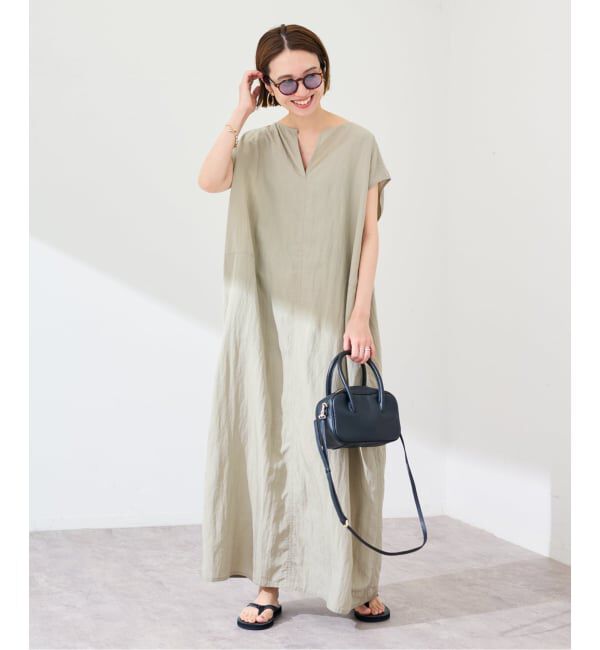 FRAMeWORK「≪洗濯機洗い可 / 追加予約≫フィブリルポプリンサックDRESS」|ワンピース|