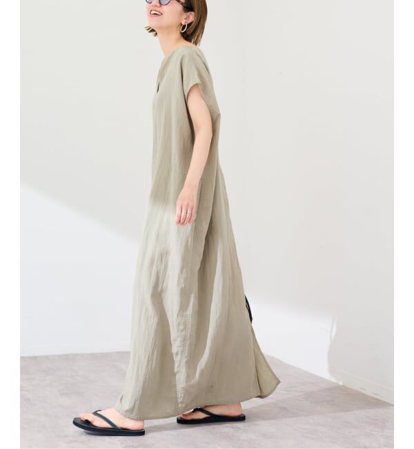 FRAMeWORK「≪洗濯機洗い可 / 追加予約≫フィブリルポプリンサックDRESS」|ワンピース|