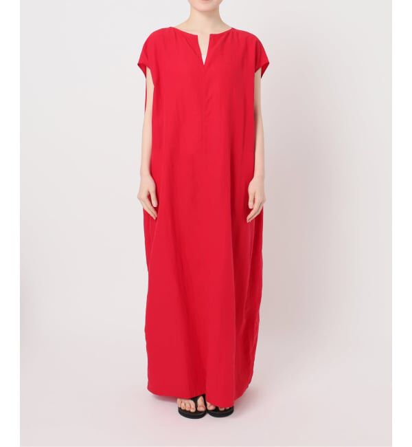 FRAMeWORK「≪洗濯機洗い可 / 追加予約≫フィブリルポプリンサックDRESS」|ワンピース|