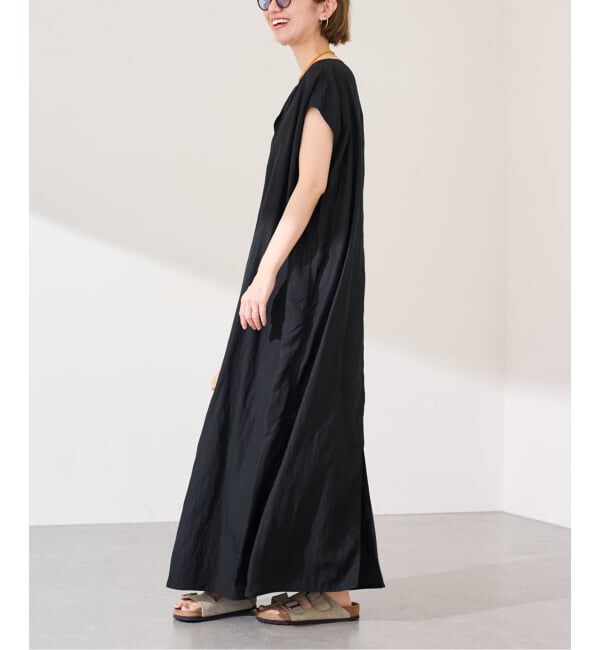 FRAMeWORK「≪洗濯機洗い可 / 追加予約≫フィブリルポプリンサックDRESS」|ワンピース|