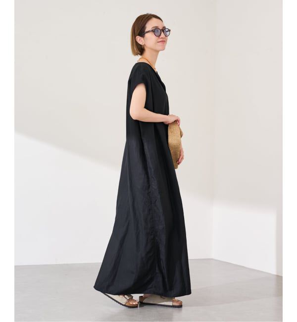 FRAMeWORK「≪洗濯機洗い可 / 追加予約≫フィブリルポプリンサックDRESS」|ワンピース|