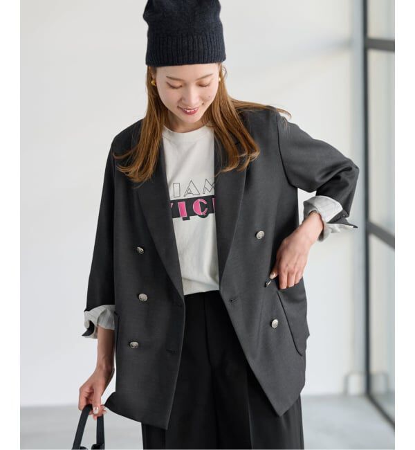 FRAMeWORK「≪追加≫TWRカルゼDBジャケット 3」|テーラードジャケット|