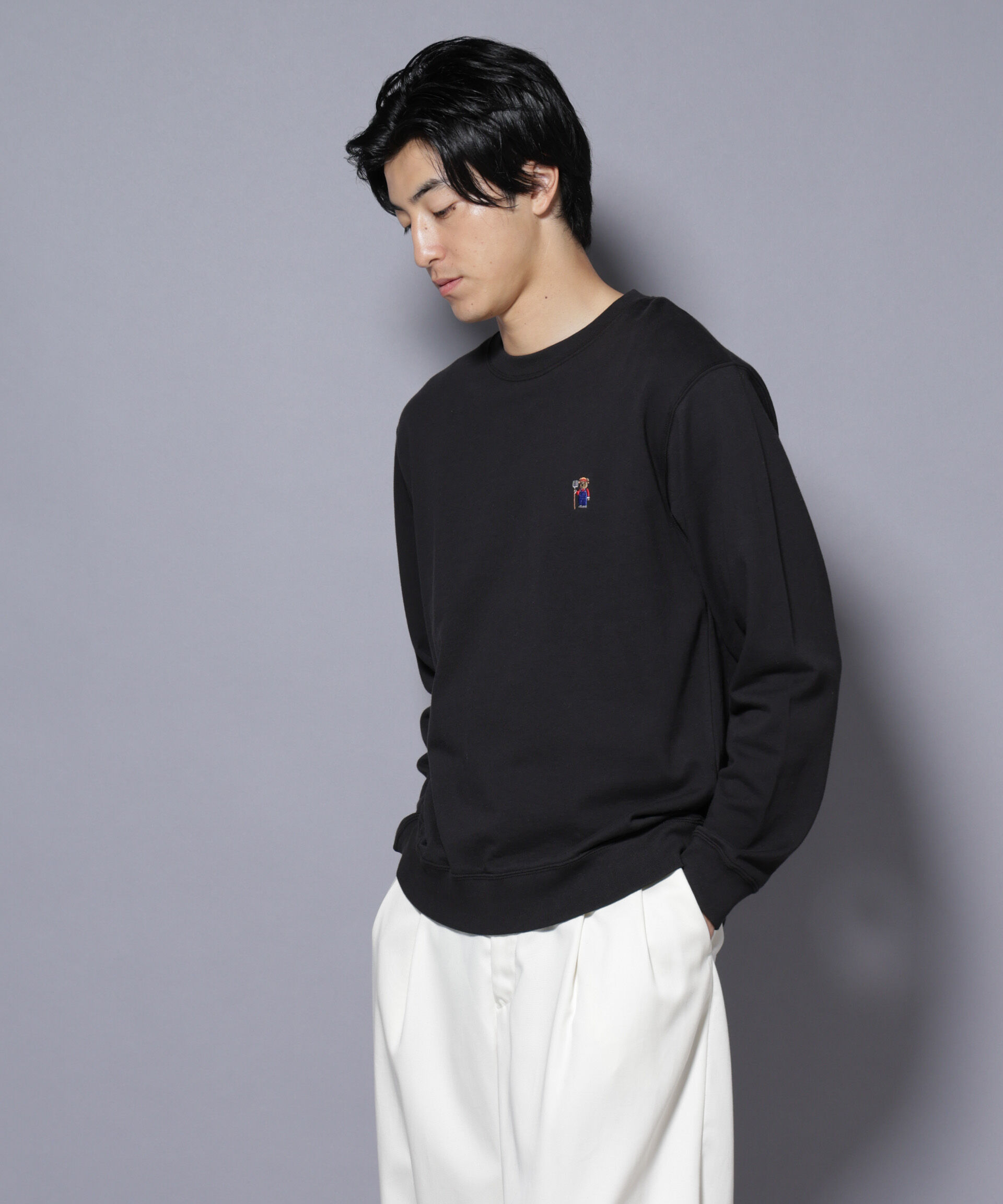 nano･universe「ナノベア ライトスウェット farmer」|Tシャツ・カットソー|