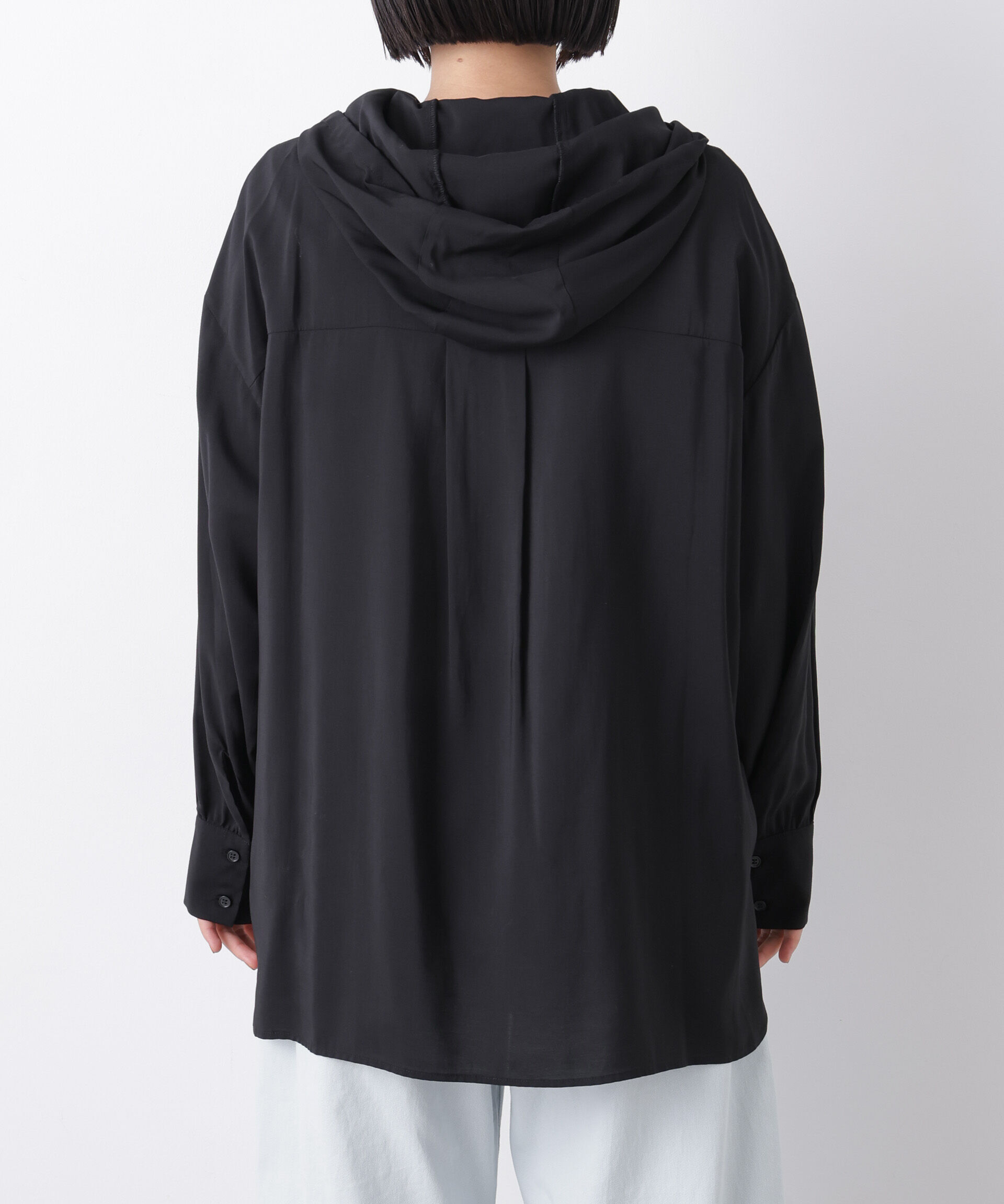 nano･universe「フーディーシャツ」|シャツ・ブラウス|