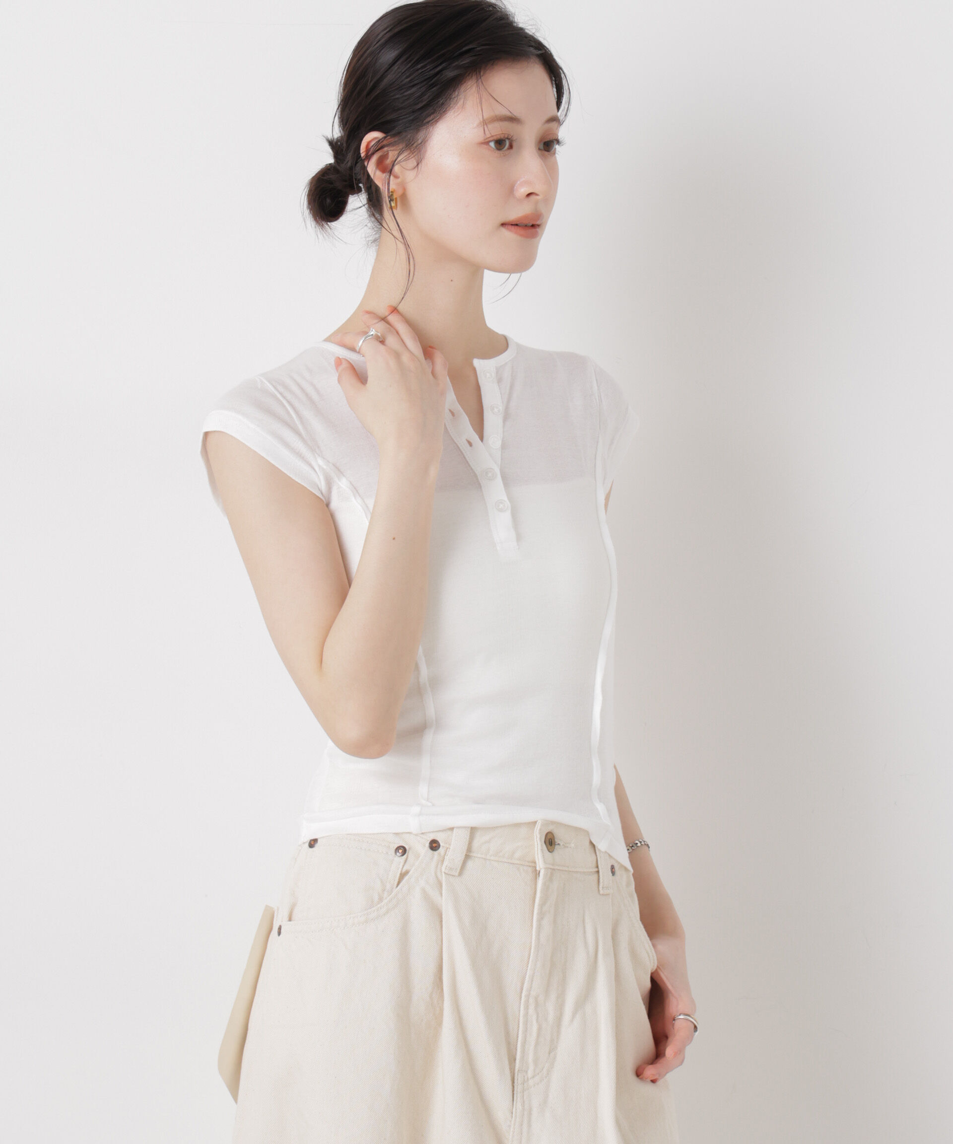 nano･universe「Robert P. Miller/LightPrib Henly S/S Tee 」|Tシャツ・カットソー|