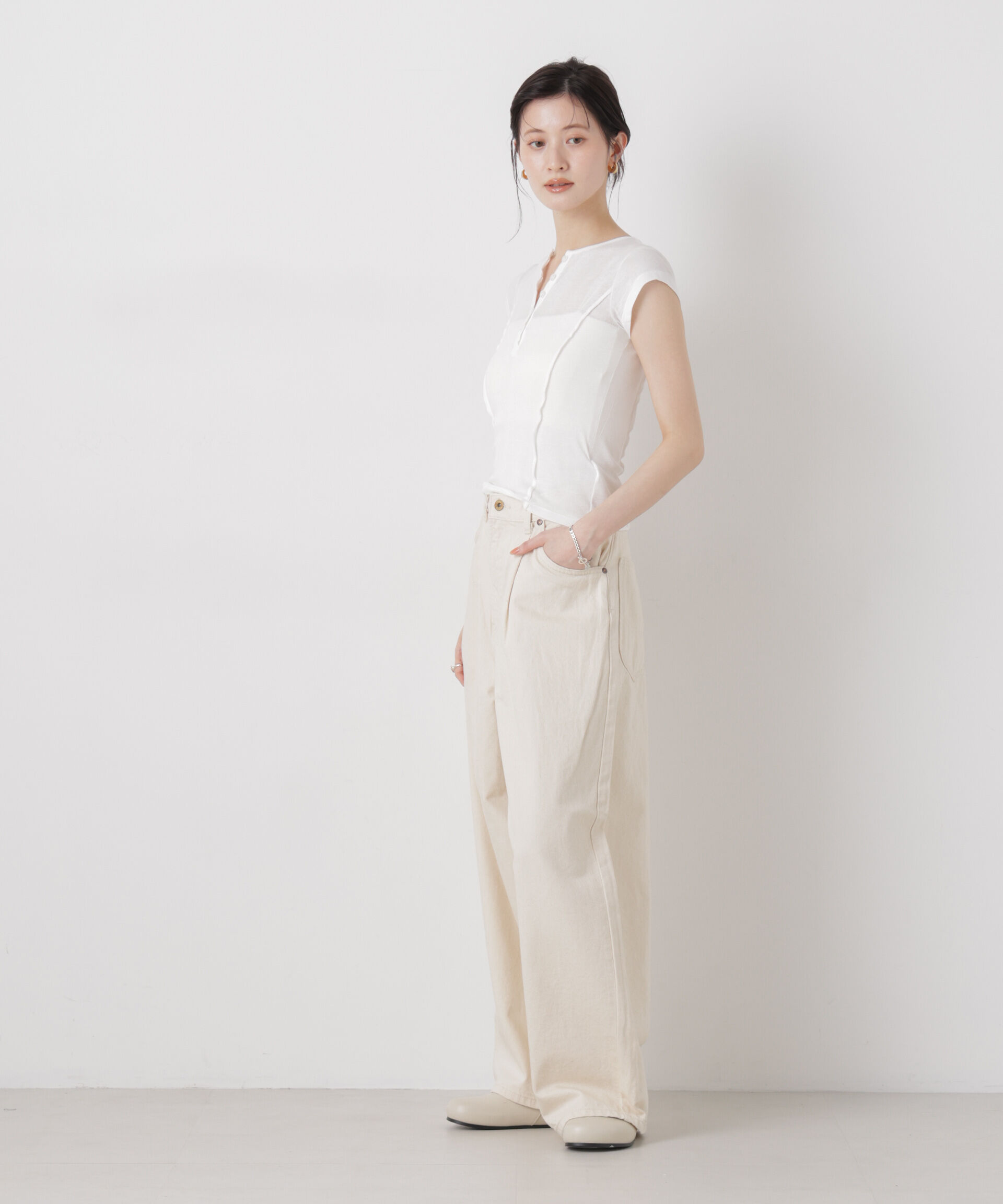 nano･universe「Robert P. Miller/LightPrib Henly S/S Tee 」|Tシャツ・カットソー|