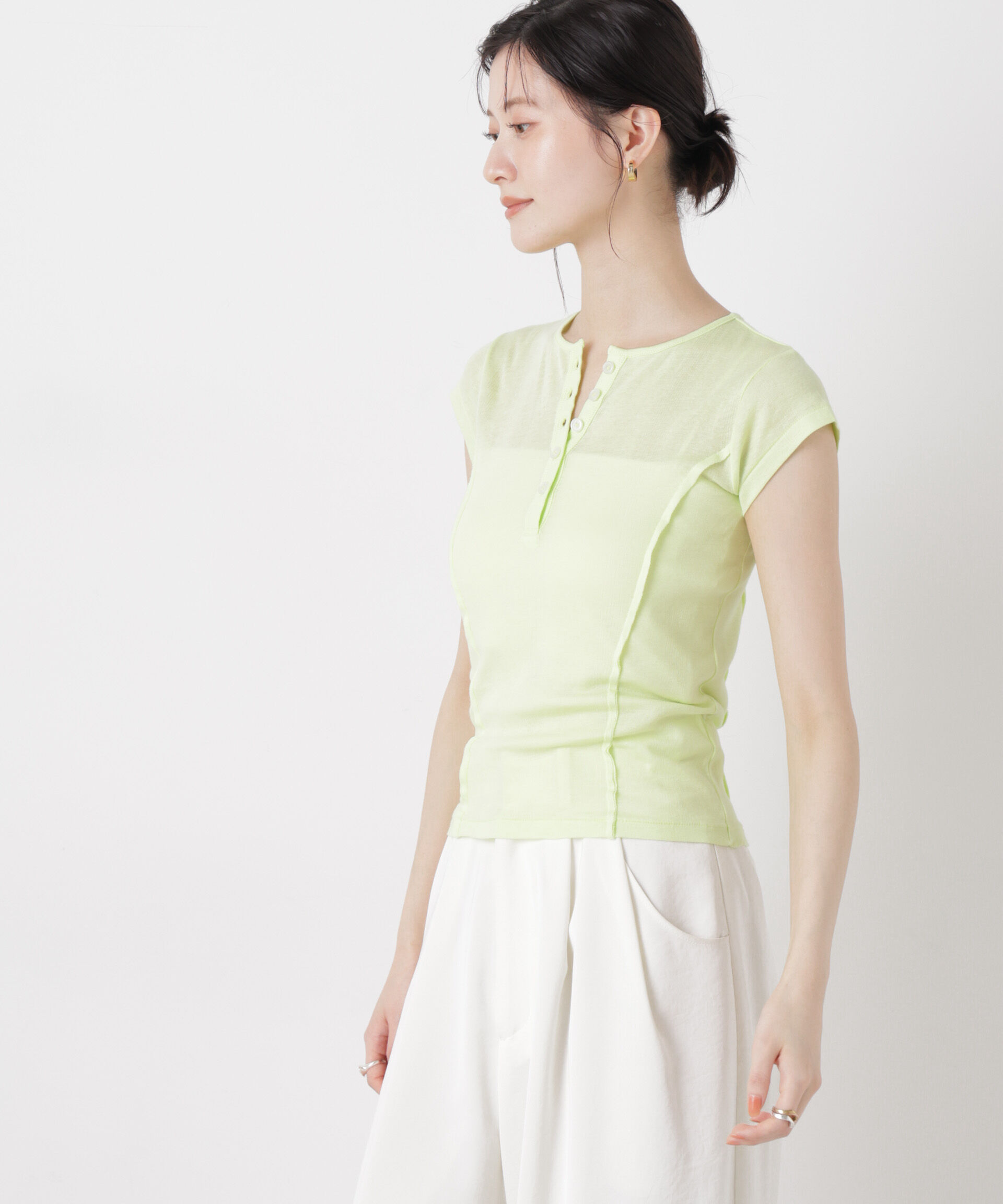 nano･universe「Robert P. Miller/LightPrib Henly S/S Tee 」|Tシャツ・カットソー|