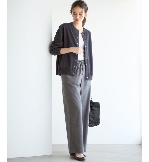 23区「【SLOW/一部店舗限定】ライトタンブラータフタ ワイド パンツ」|その他|