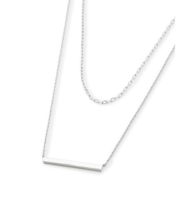 23区「バートップ 2WAY チェーン ネックレス」|ネックレス|