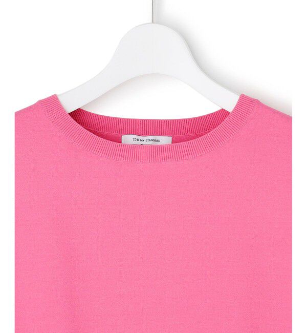 23区「【見上愛さん着用】レーヨンポリエステルストレッチ プルオーバー ニット」|ニット・セーター|