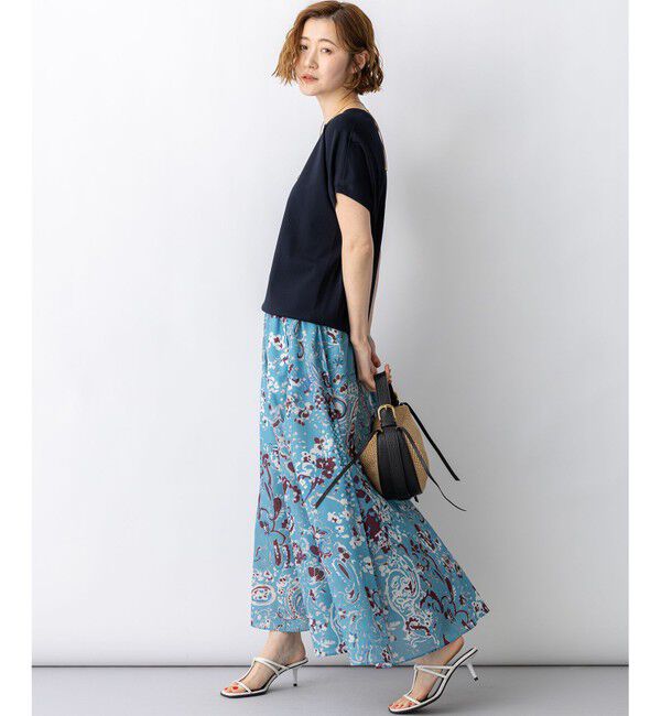 23区「【見上愛さん着用】レーヨンポリエステルストレッチ プルオーバー ニット」|ニット・セーター|