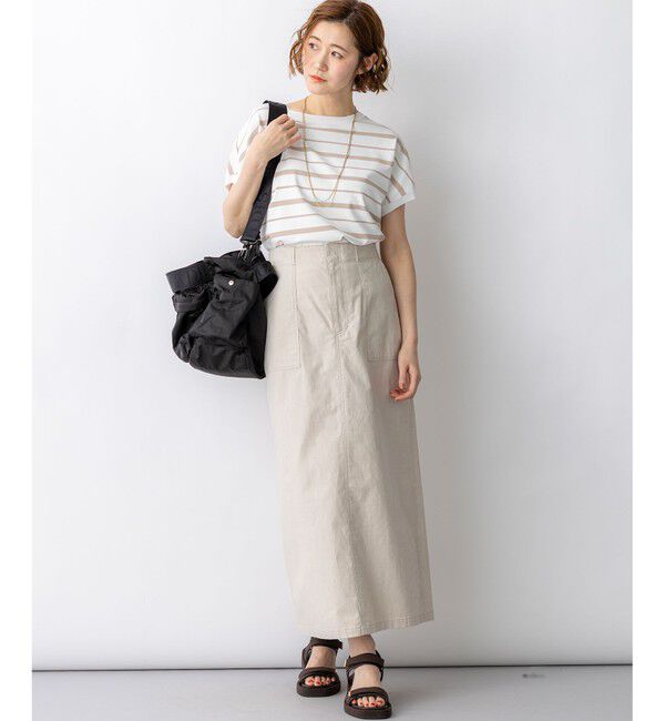 23区「【見上愛さん着用】レーヨンポリエステルストレッチ プルオーバー ニット」|ニット・セーター|