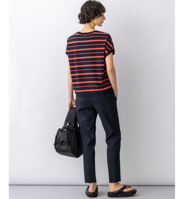 23区「【見上愛さん着用】レーヨンポリエステルストレッチ プルオーバー ニット」|ニット・セーター|