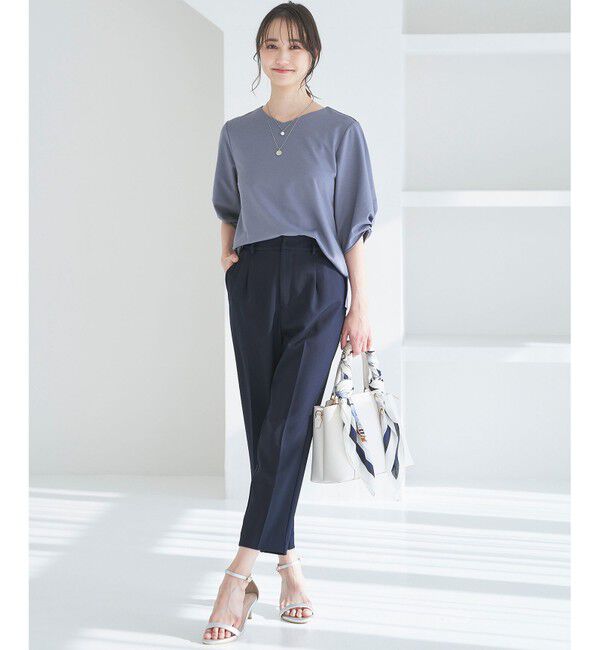 any SiS「【UVカット / 接触冷感 / 吸水速乾】スマートビューティストレッチ テーパード パンツ」|その他|