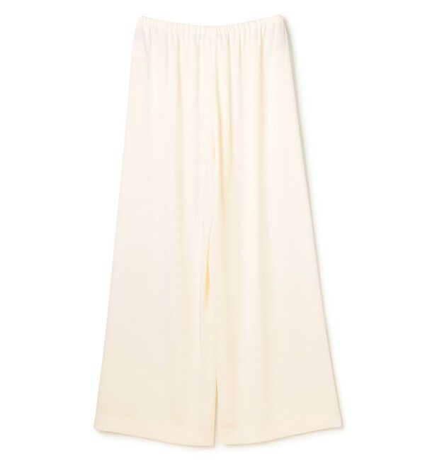 BEIGE,「【洗える】LLOYD / ハンマーサテンイージーワイドパンツ」|その他|