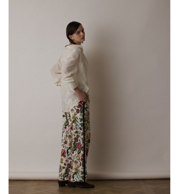 GRACE CONTINENTAL「シアー2wayウエスタンシャツ」|シャツ・ブラウス|