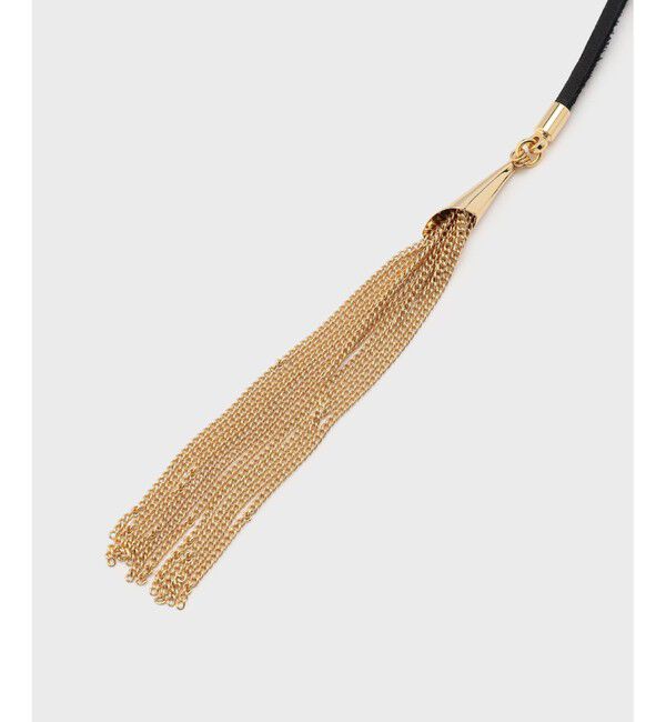 GRACE CONTINENTAL「レザーレイヤードチョーカー」|ネックレス|