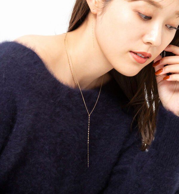 grace grace「【grace grace/グラスグラス】10ＫY字ネックレス」|ネックレス|