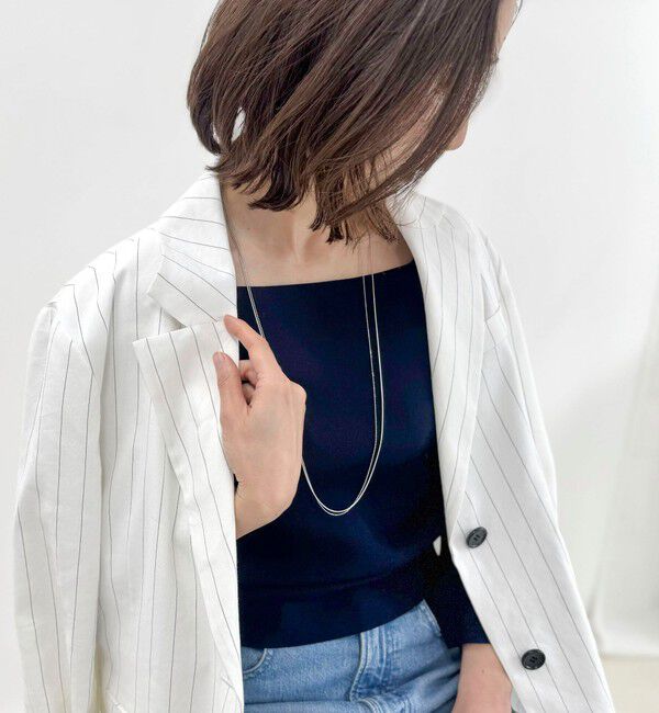 grace grace「【grace grace/グラスグラス】スキニー２連ネックレス」|ネックレス|