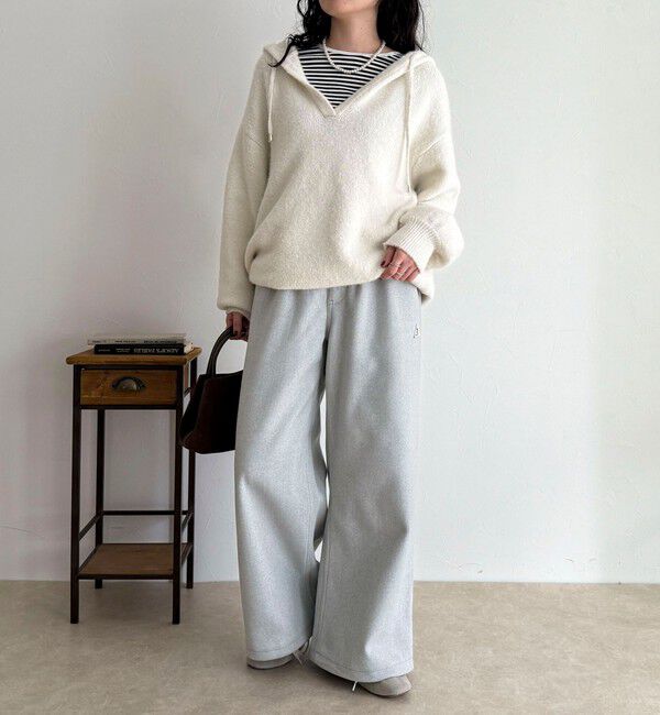 fredy emue「【GEVACO/ゲバコ】ウールライクイージーパンツ」|チノ|