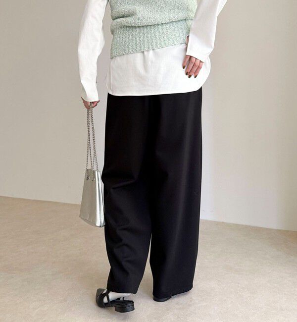 fredy emue「【セットアップ対応】ポンチイージーカーブパンツ」|チノ|