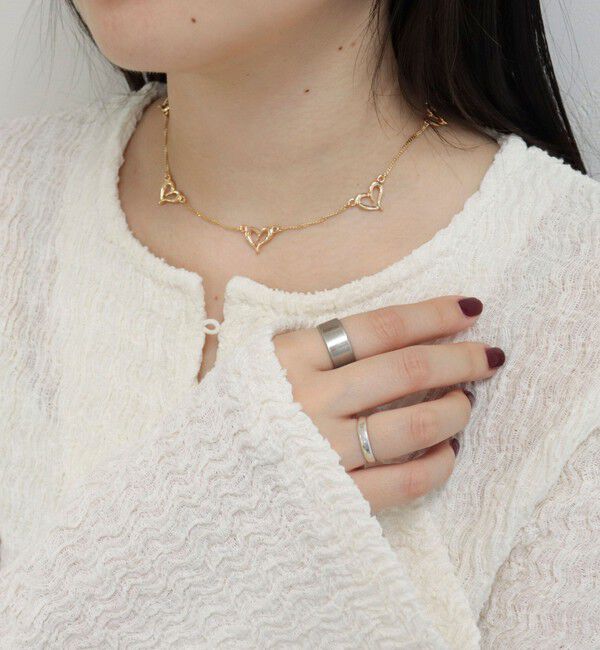 fredy emue「ラインハートネックレス」|ネックレス|ゴールド