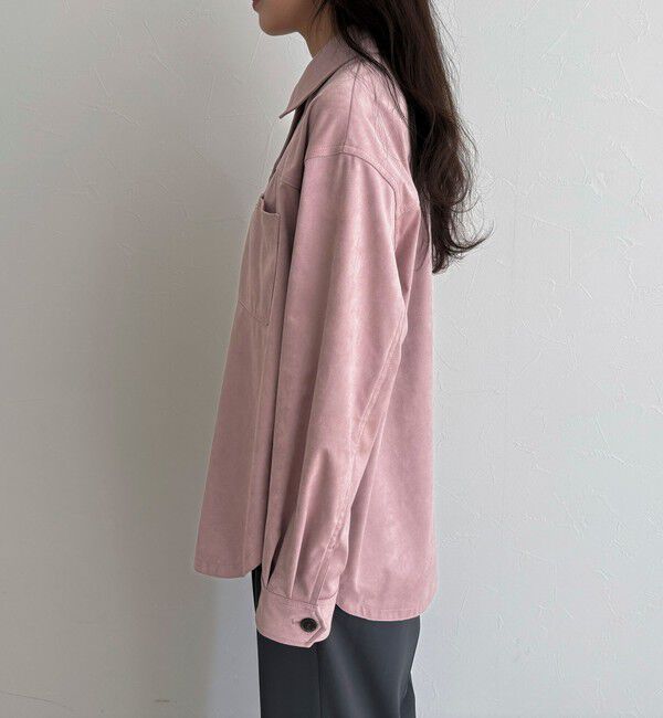 fredy emue「フェイクスエードシャツ」|シャツ・ブラウス|