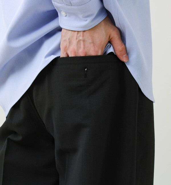 GLOSTER「【セットアップ着用可能】ドライポリワイドパンツ」|チノ|