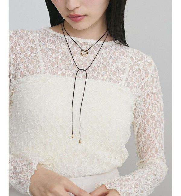 VIS「ニュアンスリングマルチコードネックレス」|ネックレス|ゴールド(90)