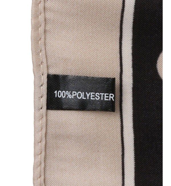 VIS「ドット柄スカーフ 70&times;70cm」|バンダナ・スカーフ|