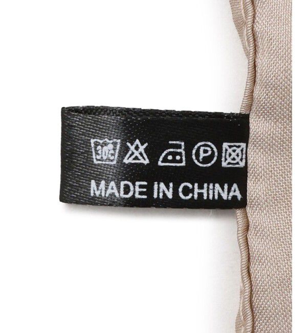 VIS「ドット柄スカーフ 70&times;70cm」|バンダナ・スカーフ|