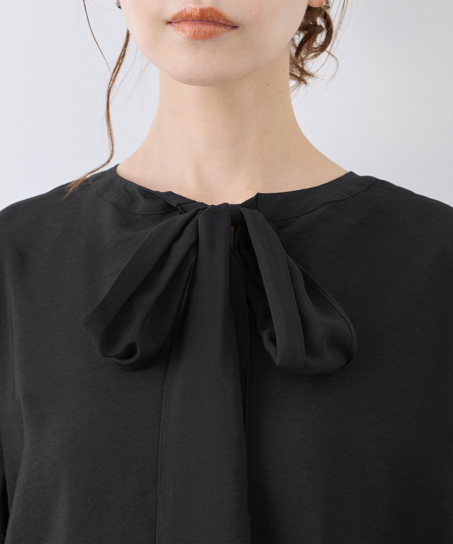 Rope&rsquo;Picnic「前後2WAY/BIGリボンブラウス」|シャツ・ブラウス|